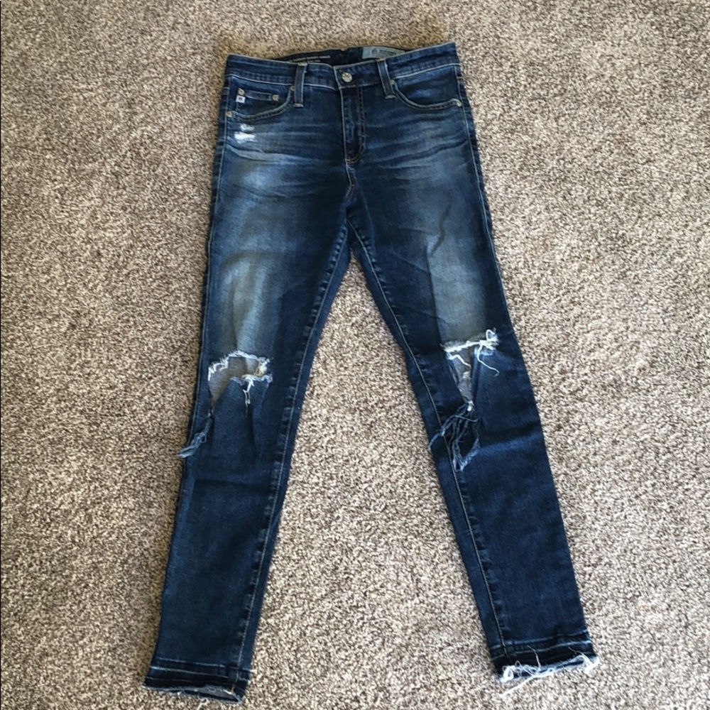 ADRIANO GOLDSCHMIED Farrah Skinny Ankle Size 28R